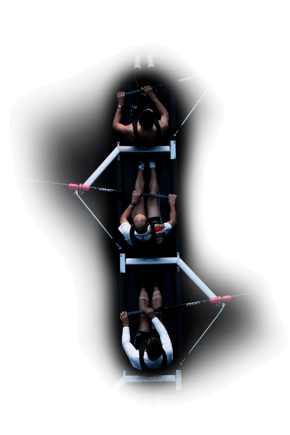 Běžec připraven ke sprintu v zákleku do bloku.